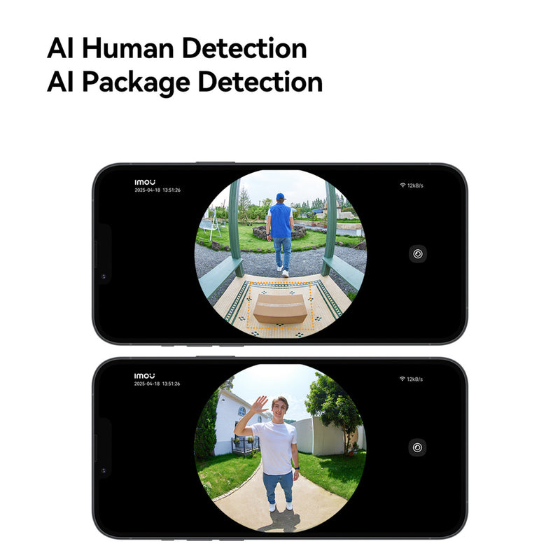 Afbeelding laden in galerijviewer, Imou doorbell 3 kit (zwart)