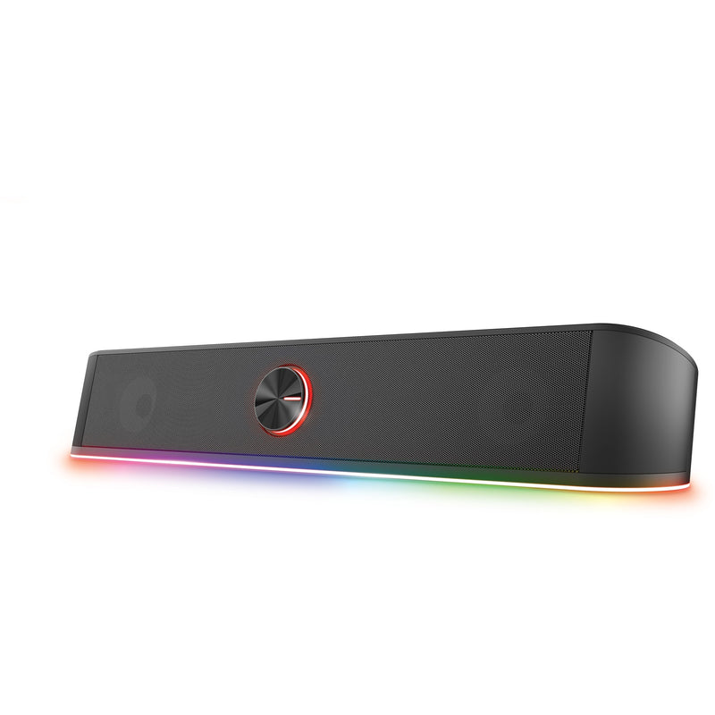 ギャラリービューアに画像をロードする, Trust gxt 619 thorne rgb illuminated soundbar (zwart, rgb led)