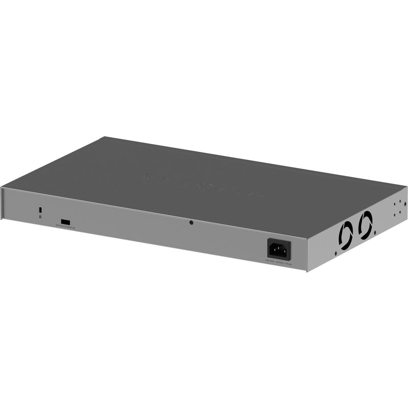 Load image into Gallery viewer, Netgear 24-poorts gigabit smart switch met 4 sfp+ poorten (grijs, 10 gb)