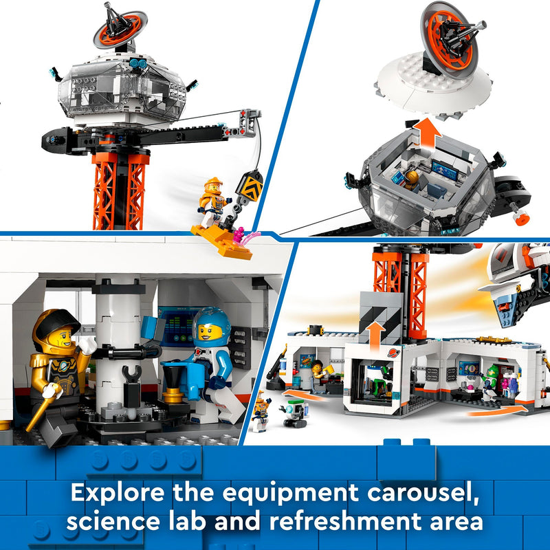 Load image into Gallery viewer, Lego city - ruimtebasis en raketlanceringsplatform constructiespeelgoed (60434)