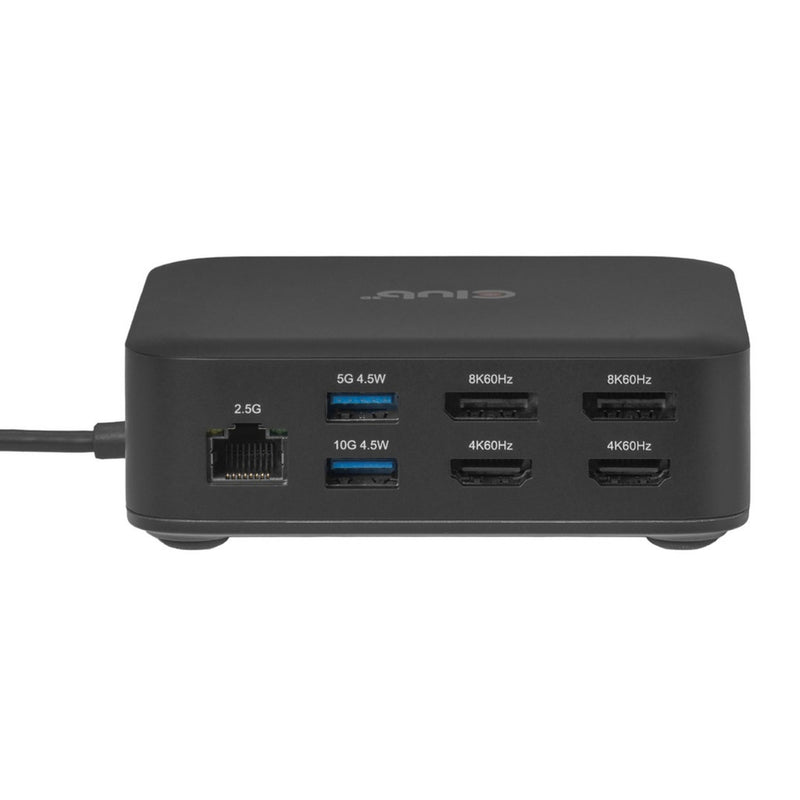 Laden Sie das Bild in Galerie -Viewer, Club 3d 12-1 usb-c® quad displaylink dockingstation (zwart)