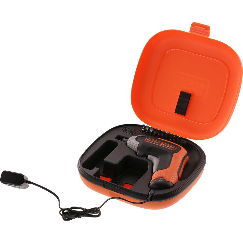 Laden Sie das Bild in Galerie -Viewer, Black+decker 3,6v lithium-ion rapid driver accuschroevendraaier schroefboor (oranje zwart)