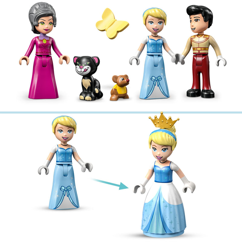 Load image into Gallery viewer, Lego disney princess - het kasteel van assepoester en de knappe prins constructiespeelgoed (43206)