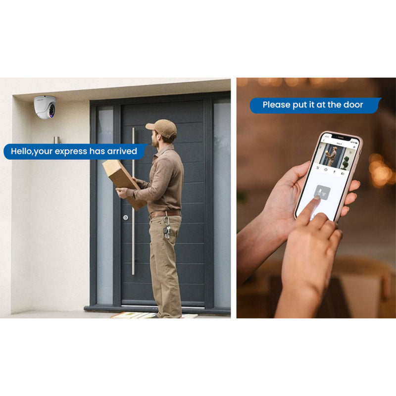 Cargue la imagen en el visor de la galería, Foscam w5ep, 3k 5mp qhd poe ip camera (wit)