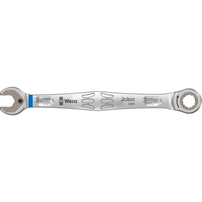 Load image into Gallery viewer, Wera 9632 magneetstrip 6000 joker imperial 1 steek-ringratelsleutelset moersleutel (inch, 8‑delig)