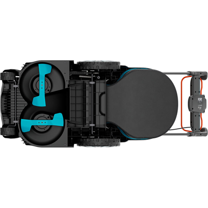 Load image into Gallery viewer, Gardena grasmaaier powermax duo 46 36v (zwart grijs, 2x accu en lader inbegrepen)