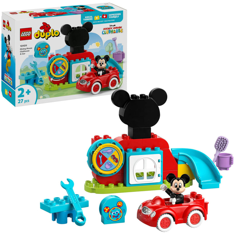 Load image into Gallery viewer, Lego duplo 10454 disney mickey mouse clubhuis en auto