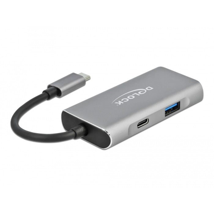 Load image into Gallery viewer, Delock external usb 3.2 gen 2 usb type-c hub usb-hub (grijs)