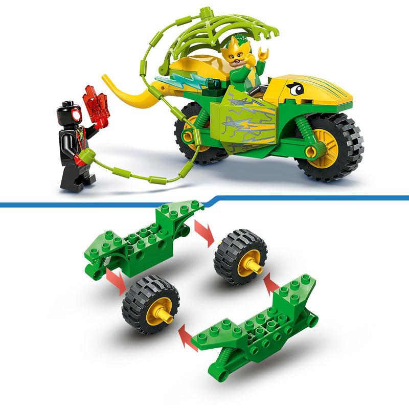 Load image into Gallery viewer, Lego spidey 11198 spin en electro achtervolging met dinosaurusvoertuigen