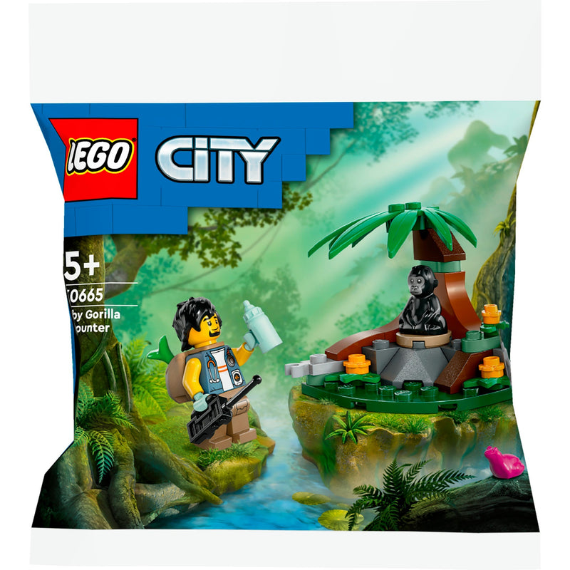 Load image into Gallery viewer, Lego city - ontmoeting met babygorilla constructiespeelgoed (30665)