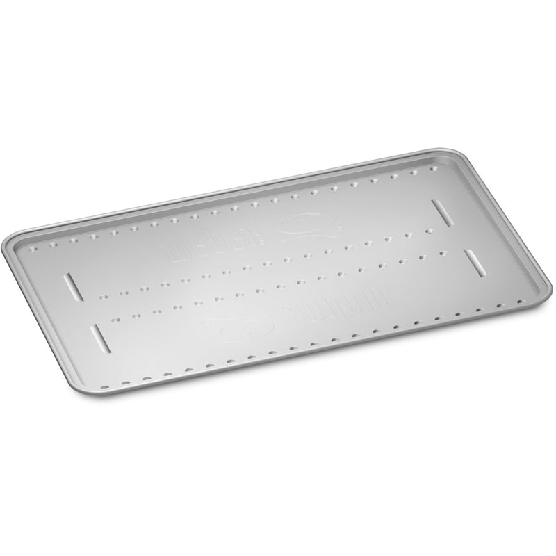 Load image into Gallery viewer, Weber opvangschalen blik (zilver, 4 stuks)
