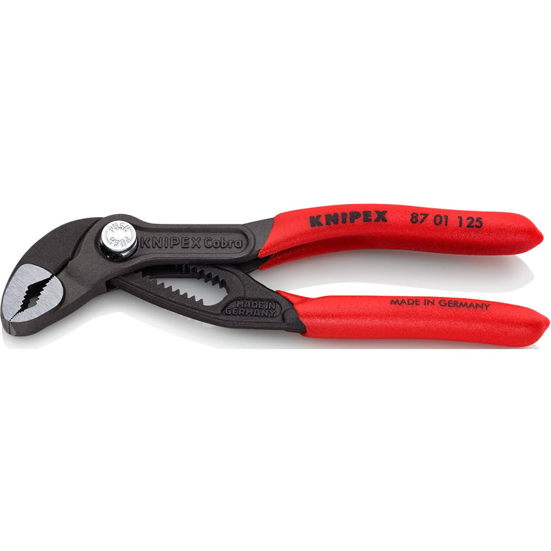 Load image into Gallery viewer, Knipex cobra waterpomptang 8701125 zweedse- waterpomp-tang (rood, 125 mm)