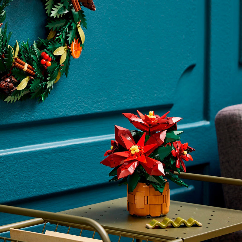 Laden Sie das Bild in Galerie -Viewer, Lego icons kerstster poinsettia - 10370