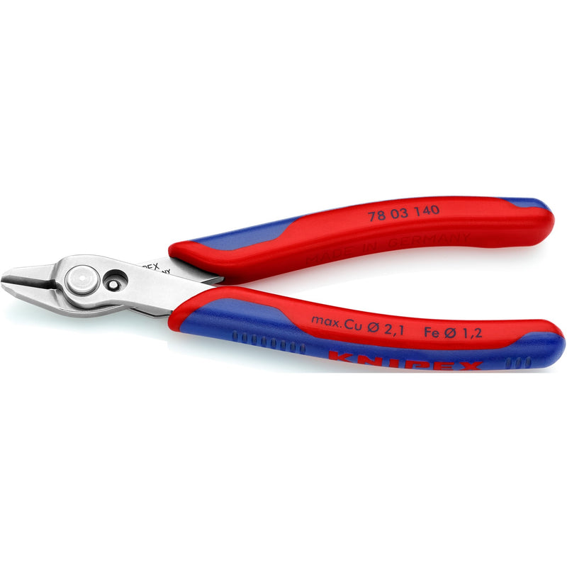 Load image into Gallery viewer, Knipex electronic super knips xl 7803140 elektronica-tang (rood blauw)