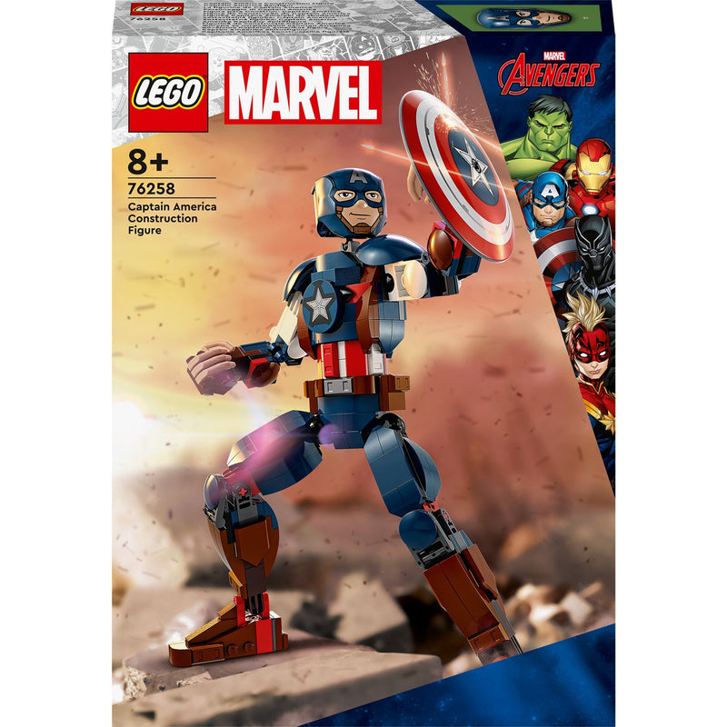 Load image into Gallery viewer, Lego marvel - captain america bouwfiguur constructiespeelgoed (76258)