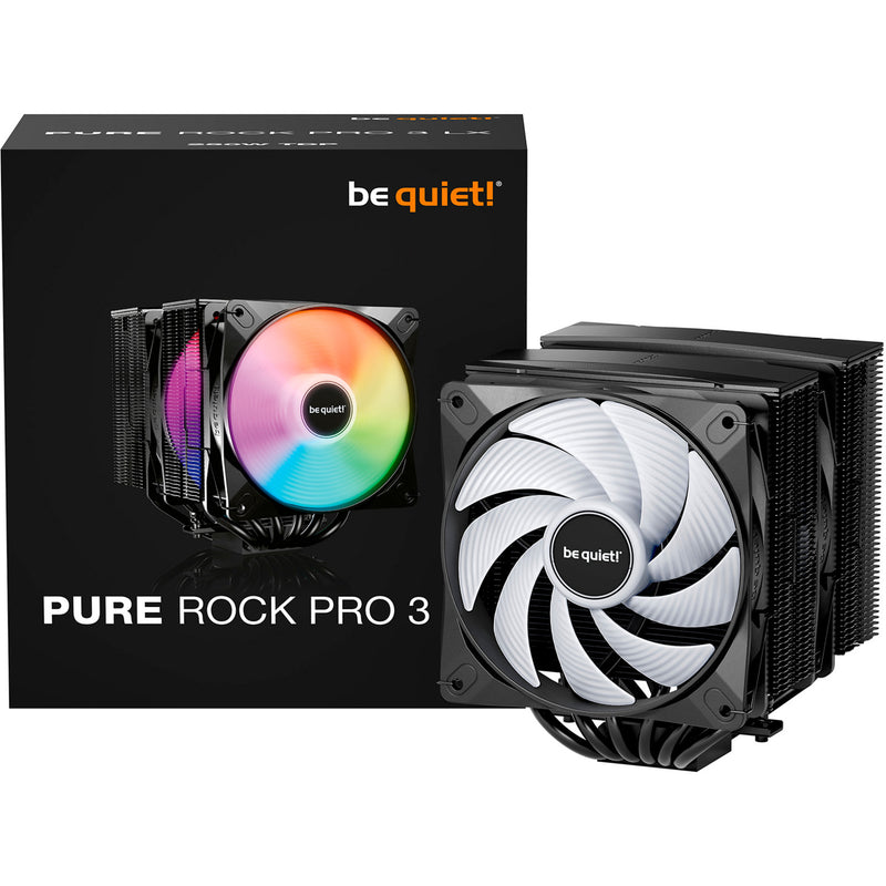 Afbeelding laden in galerijviewer, Be quiet! pure rock pro 3 lx rgb cpu-koeler (zwart)