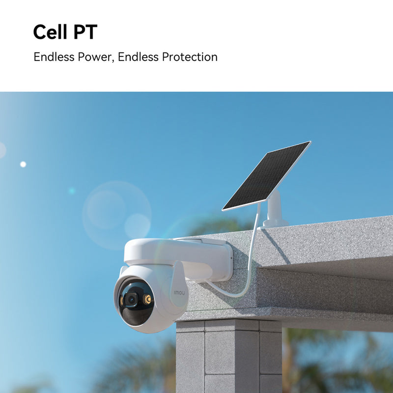 Cargue la imagen en el visor de la galería, Imou cell pt met zonnepaneel beveiligingscamera (wit, 100% draadloos)