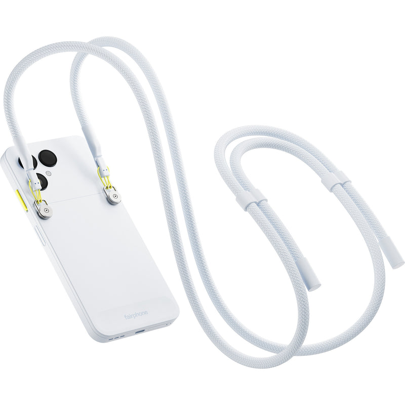 Afbeelding laden in galerijviewer, Fairphone (gen. 6) telefoonkoord smartphonehouder (wit)