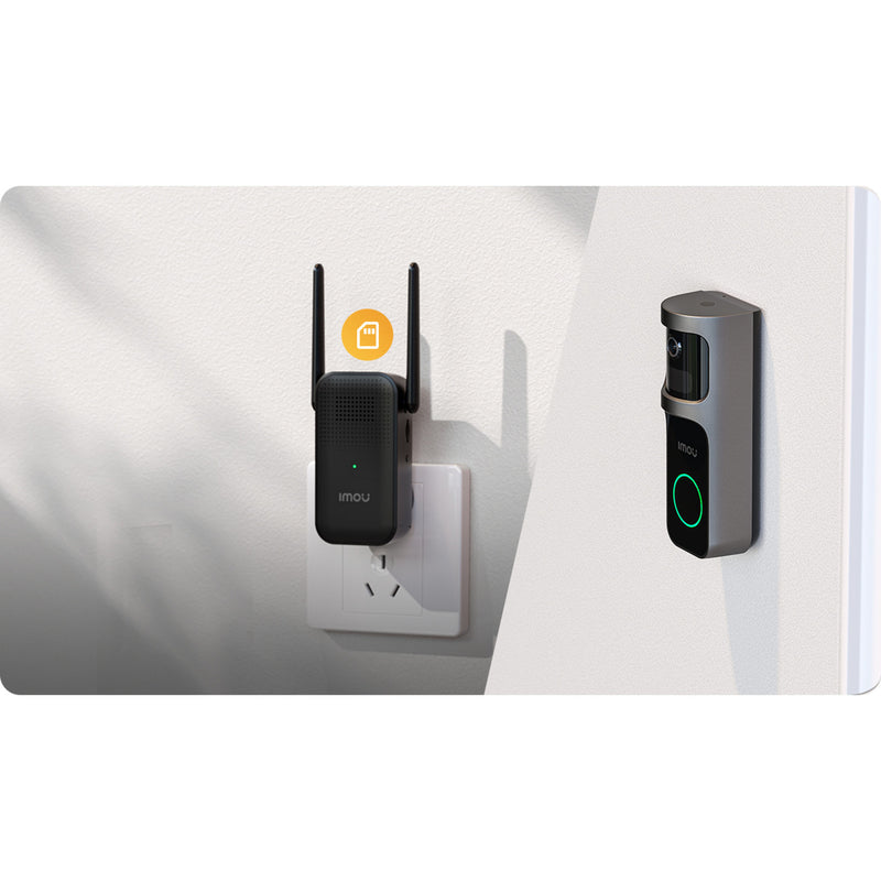 Laden Sie das Bild in Galerie -Viewer, Imou doorbell 2s kit (zwart, 2k, volledig draadloos)