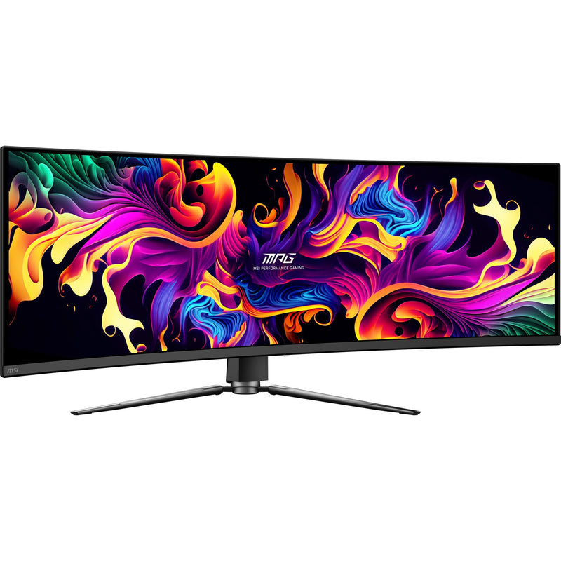 Load image into Gallery viewer, Msi mpg 491cqp qd-oled 49 curved ultrawide gaming monitor (zwart, 2x hdmi, displayport, 2x usb-a, usb-b, usb-c, 144 hz)