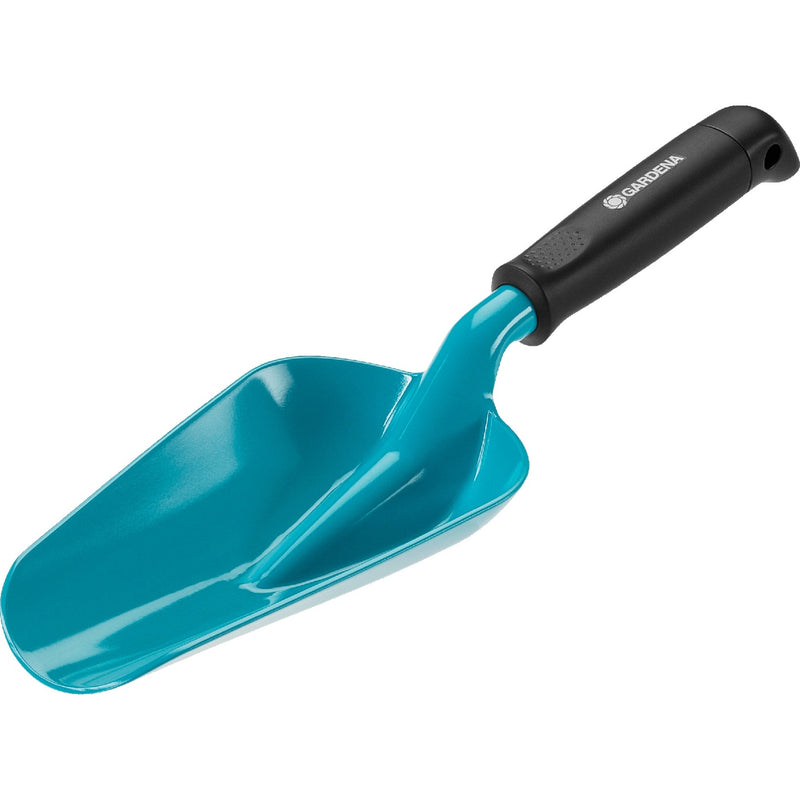 Load image into Gallery viewer, Gardena bloemenschep groot handschepje (turquoise zwart, 8953-20)