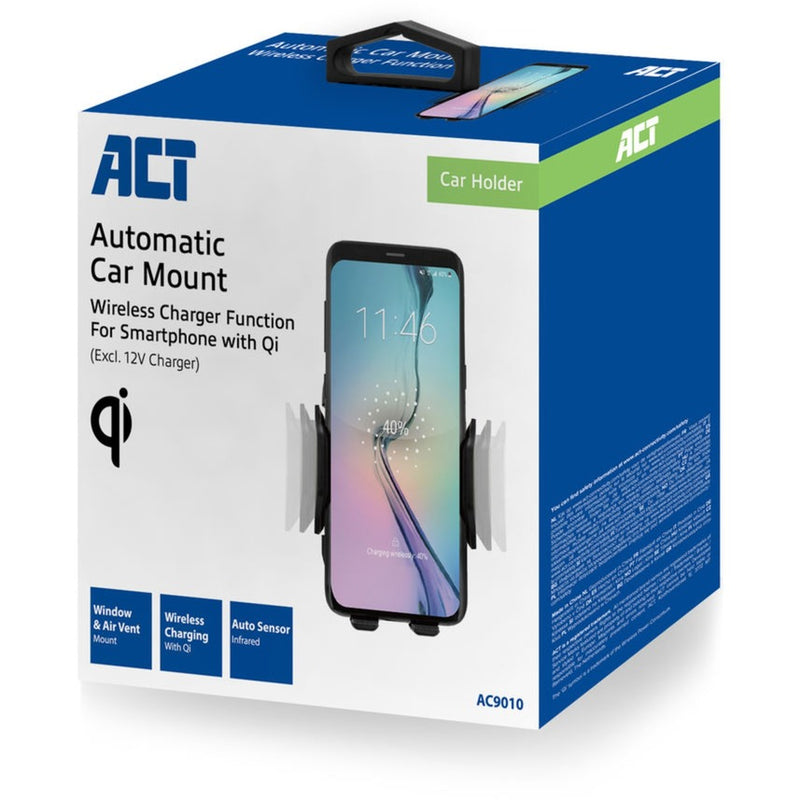 Afbeelding laden in galerijviewer, Act smartphonehouder ac9010 zwart