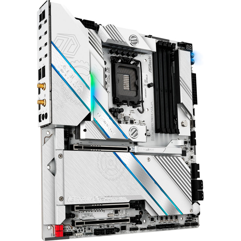 Load image into Gallery viewer, Asrock z890 taichi aqua socket 1851 moederbord (zwart, raid, 10gb-lan, 5gb-lan, wi-fi 7, bt, sound, e-atx)