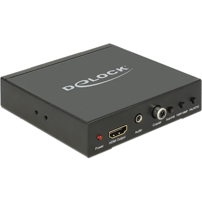 Load image into Gallery viewer, Delock converter scart hdmi > hdmi scaler (zwart)
