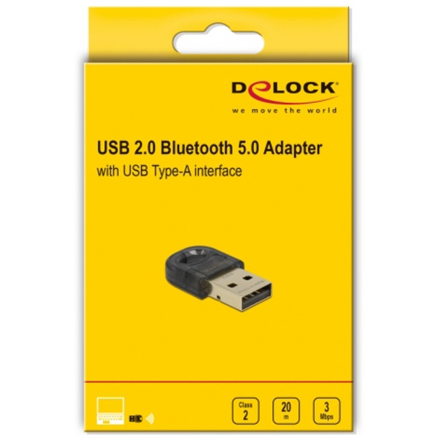 Load image into Gallery viewer, DeLOCK USB 2.0 Bluetooth 5.0 Mini Adapter