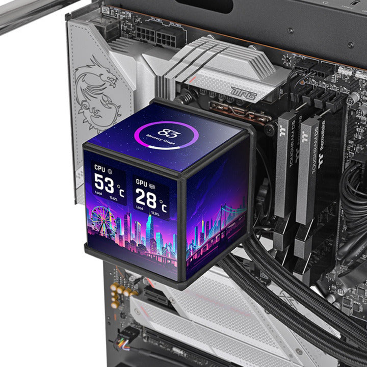Load image into Gallery viewer, Thermaltake minecube 360 ultra argb sync aio liquid cooler waterkoeling (zwart)