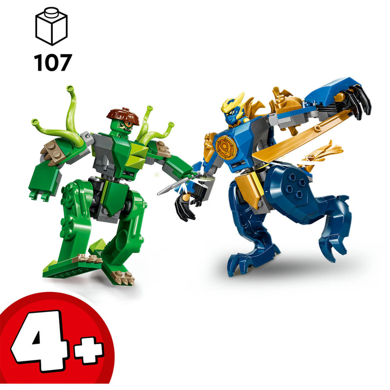 Laden Sie das Bild in Galerie -Viewer, Lego ® ninjago® - jay's drakenmechastrijd - speelgoedmecha - speelset met 2 minifiguren - 71853