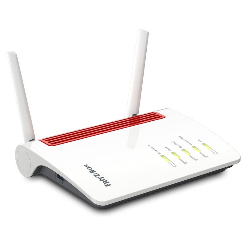 Load image into Gallery viewer, Fritz! box 6850 4g edition international router (wit rood, mesh wi-fi, 4g 3g)