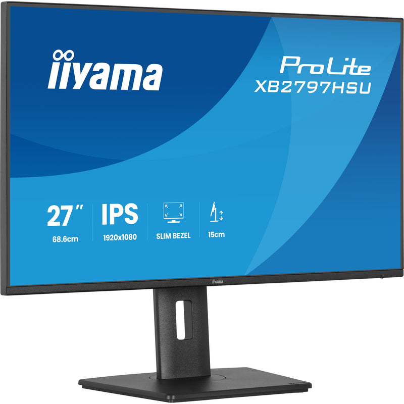 Load image into Gallery viewer, Iiyama prolite xb2797hsu-b1 27 monitor (zwart, 120 hz, hdmi, displayport, usb-c, audio)