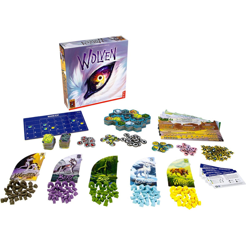 Load image into Gallery viewer, 999games 999 games wolven bordspel (nederlands, 2 - 5 spelers, 75 minuten, vanaf 14 jaar)