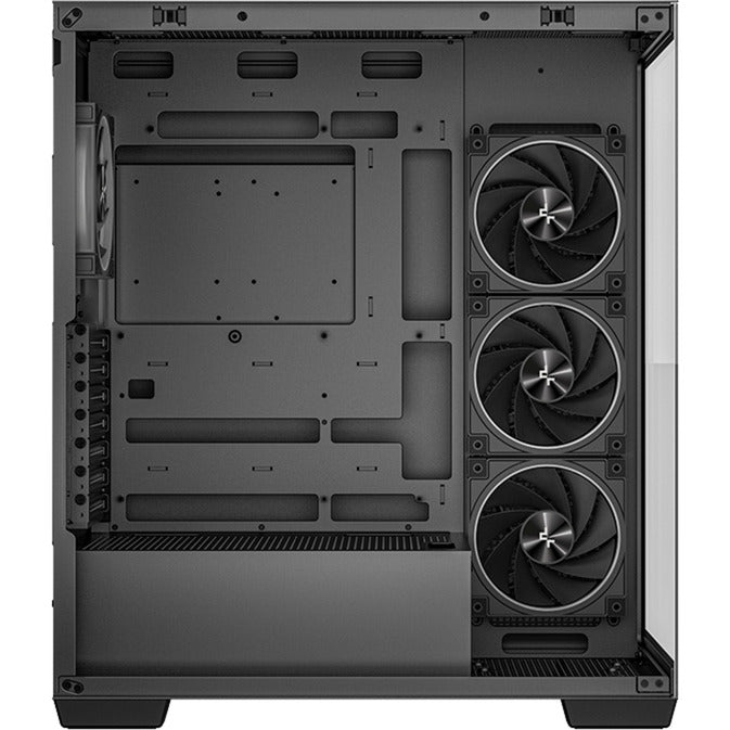Laden Sie das Bild in Galerie -Viewer, Deepcool cg580 4f v2 midi tower behuizing (zwart | 2x usb-a | 1x usb-c | rgb | tempered glass)