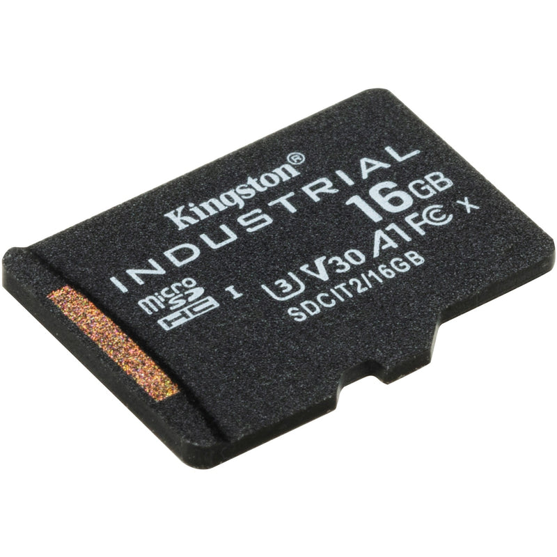 Afbeelding laden in galerijviewer, Kingston industrial microsdhc 16gb geheugenkaart (zwart, klasse 10, uhs-i, u3, v30, a1)