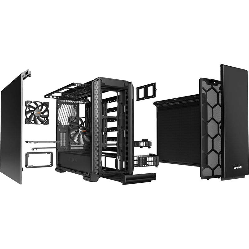Load image into Gallery viewer, Be quiet! silent base 601 midi tower behuizing (zwart | 3x usb-a)