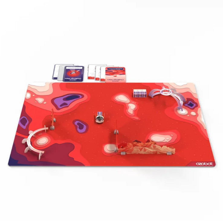 Load image into Gallery viewer, Ozobot challenge mat: mars robot