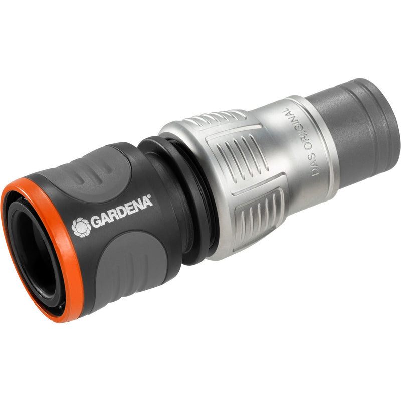Load image into Gallery viewer, Gardena premium slangstuk 13 mm (1 2 ) - 15 mm (5 8 ) (grijs zilver, 18255-20)