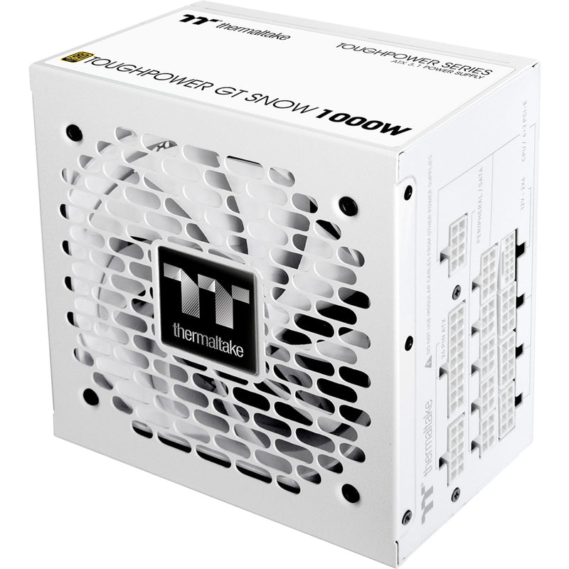 Load image into Gallery viewer, Thermaltake toughpower gt snow modulaire 1000 watt voeding (wit, 5x pcie)