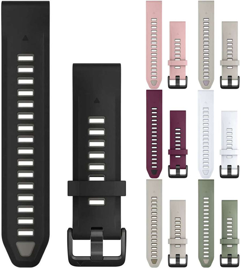 Afbeelding laden in galerijviewer, Garmin fenix 8s 7s 6s quickfit™ silicone strap 20mm