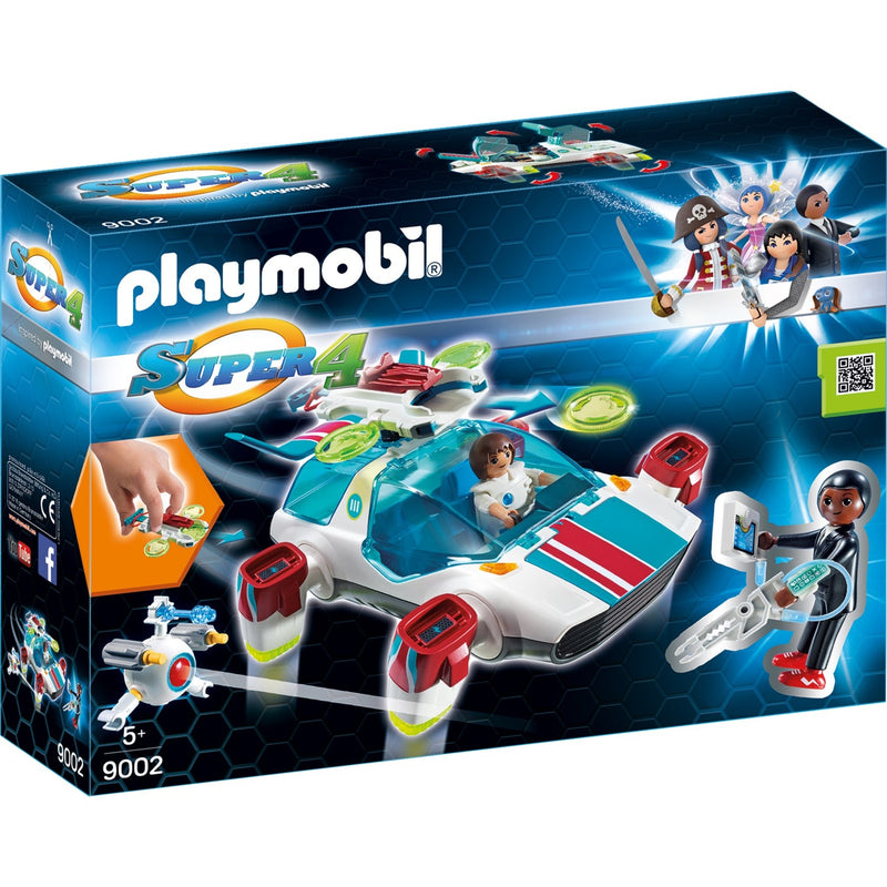Load image into Gallery viewer, Playmobil super 4 - fulgurix met gene constructiespeelgoed (9002)