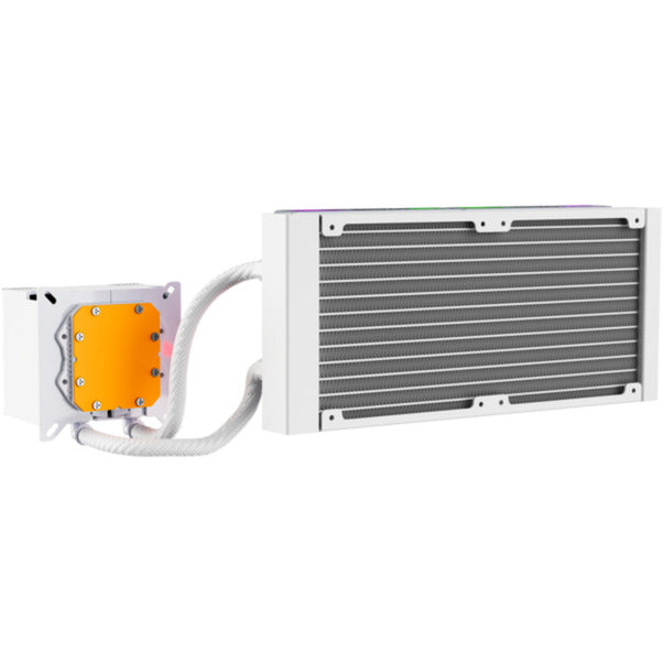 Laden Sie das Bild in Galerie -Viewer, Xyz pc gear hydrotemp aio 240 waterkoeling (wit, argb, pwm)