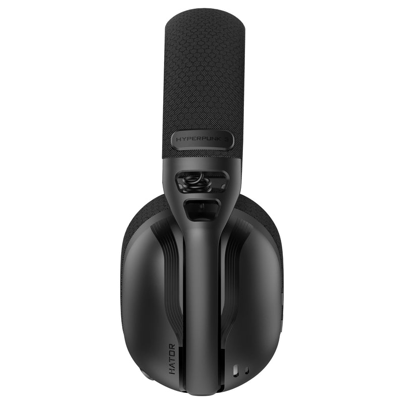 ギャラリービューアに画像をロードする, Hator hyperpunk 3 usb over-ear gaming headset (zwart, virtual 7.1 surround sound, usb-a usb-c bluetooth)
