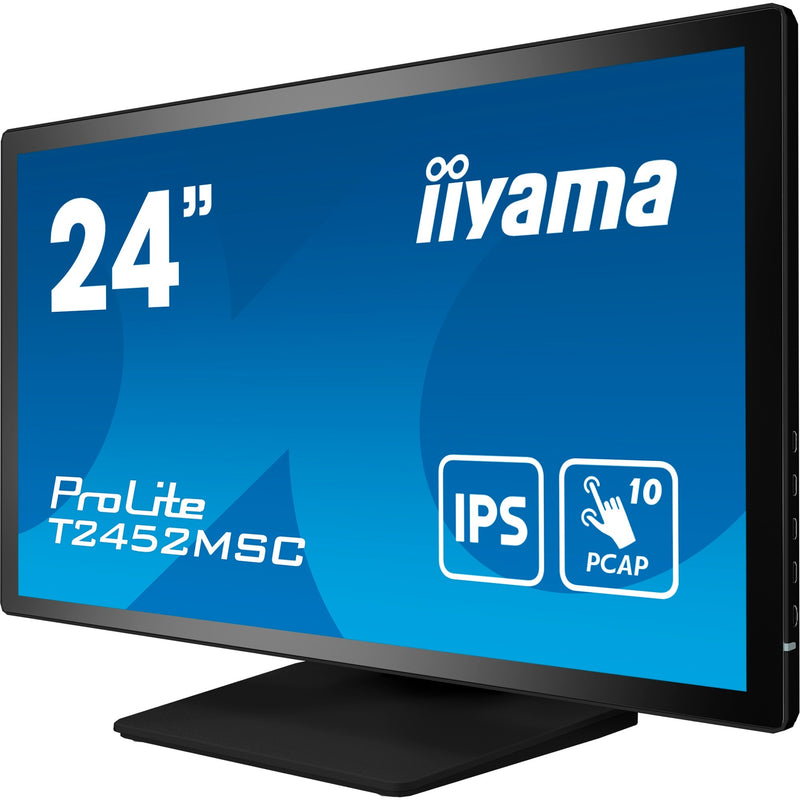 Load image into Gallery viewer, Iiyama prolite t2452msc-b1 23.8 touchscreen monitor (zwart, hdmi, displayport, 2x usb-a, usb-b)