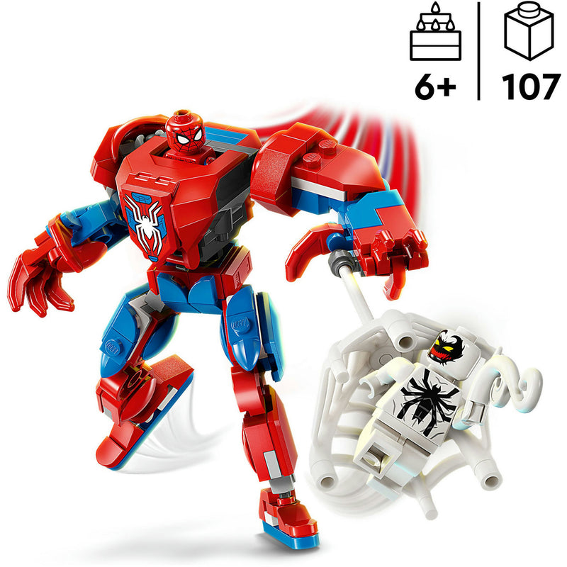 Load image into Gallery viewer, Lego super heroes 76308 spider-man mecha vs. anti-venom