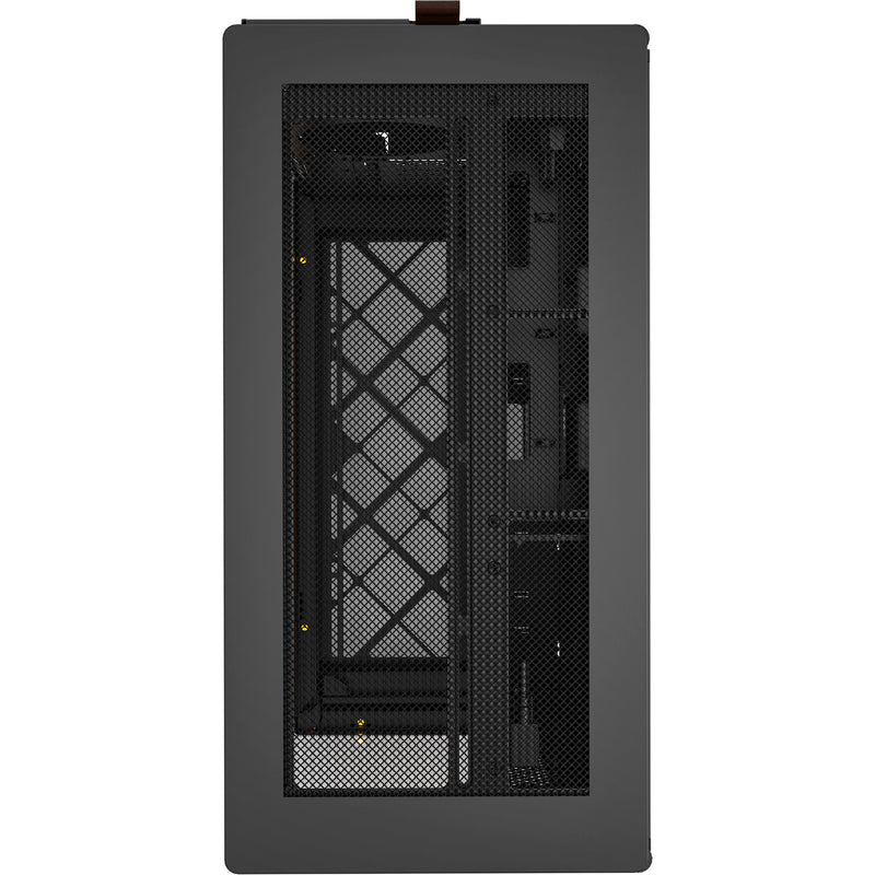 Load image into Gallery viewer, Montech hs02 midi tower behuizing (zwart | 2x usb-a | 1x usb-c | rgb | tempered glass)