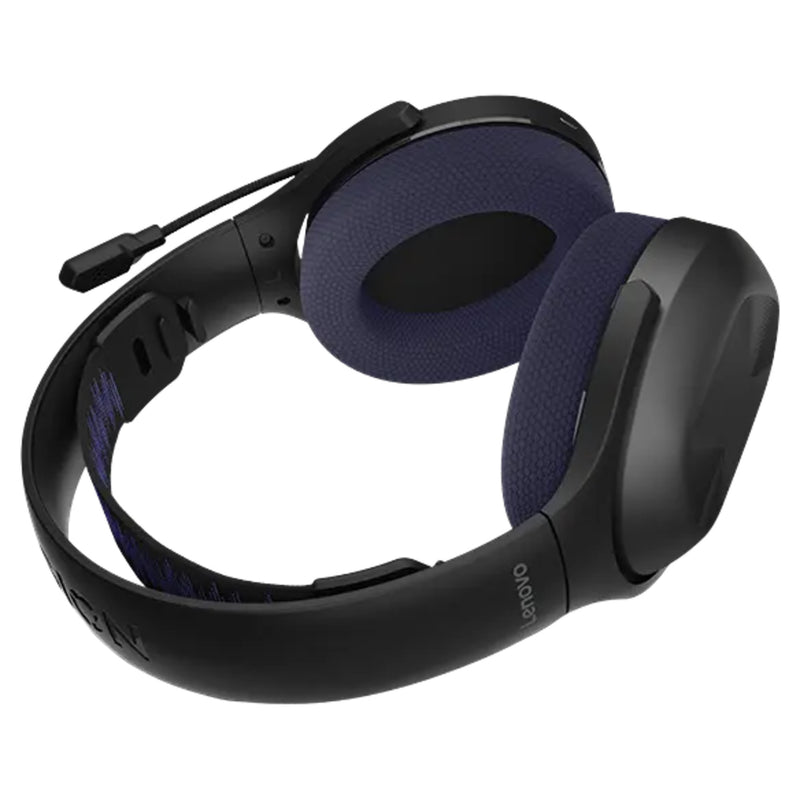 ギャラリービューアに画像をロードする, Lenovo legion h410 draadloze gamingheadset over-ear gaming headset (zwart paars, bluetooth, 2,4 ghz, playstation 4, playstation 5, nintendo switch, pc)