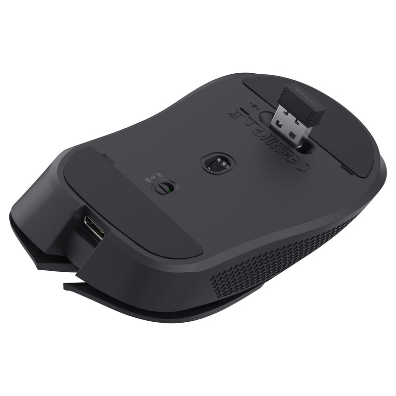 Load image into Gallery viewer, Trust gxt 931 ybar draadloze gamingmuis (zwart, 200 - 7.200 dpi, 2.4ghz bluetooth usb)