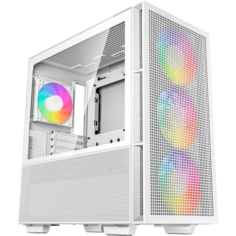 Load image into Gallery viewer, Deepcool ch560 midi tower behuizing (wit | 1x usb-a | 1x usb-c | rgb | tempered glass)